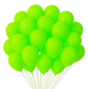 GLOBOLANDIA GLOBOS FLUO VERDE 10" x 50u